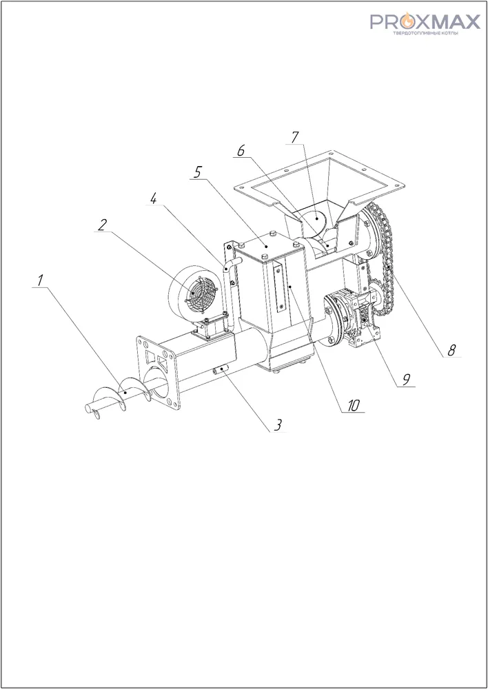 Котел PROXMAX PELLET 16 KW 246L — 16 кВт